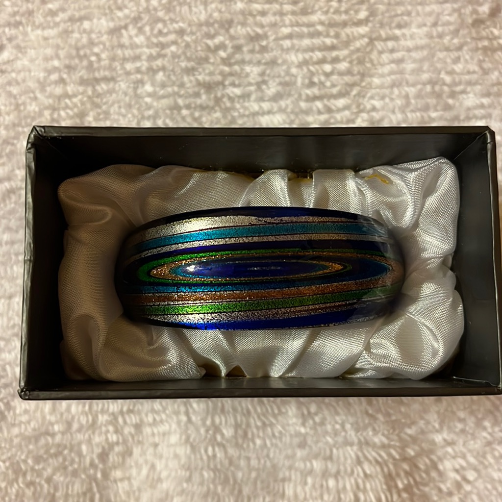Glass Cuff Bracelet 13$